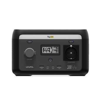  Электростанция портативная TopON Home TOP-H300 64000mAh 1.5A QC3.0/PD3.0 4xUSB черный/серый 