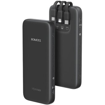  Мобильный аккумулятор Romoss PHC10 10000mAh 3A черный 