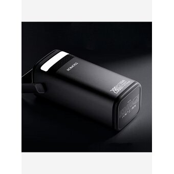  Мобильный аккумулятор Romoss PMT75 75000mAh 280W 5A черный 