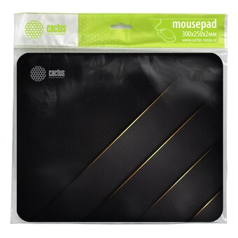  Коврик для мыши Cactus CS-MPC-P04M Gold Geometry 300x250x2мм 
