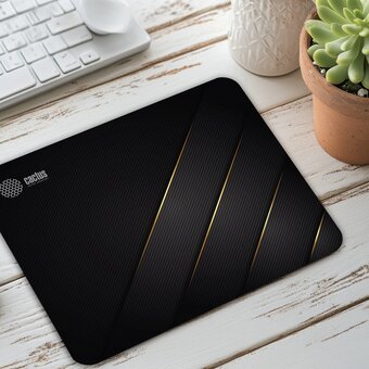  Коврик для мыши Cactus CS-MPC-P04M Gold Geometry 300x250x2мм 