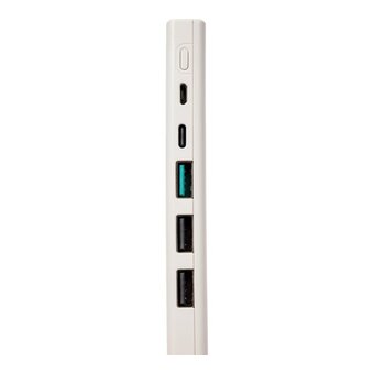  Внешний аккумулятор TOPON TOP-MAX2, 30000мAч белый 