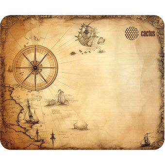  Коврик для мыши Cactus CS-MP-P08XS Antique map 220x180x2мм 