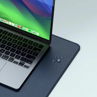  Коврик для мыши Satechi Vegan-Leather Premium Desk Mat Blue ST-LPDMB 