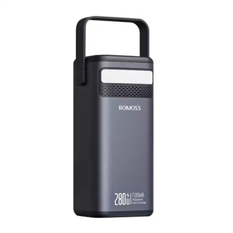  Мобильный аккумулятор Romoss PMT75 75000mAh 280W 5A черный 
