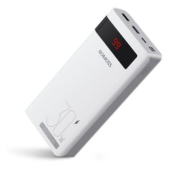  Мобильный аккумулятор Romoss Sense 8PS Pro 30000mAh белый 