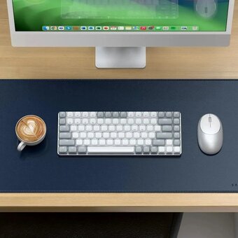  Коврик для мыши Satechi Vegan-Leather Premium Desk Mat Blue ST-LPDMB 