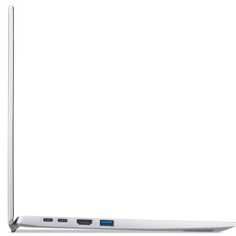  Ноутбук Acer Swift Go 14 SFG14-41-R3D8 (NX.KG3CD.005) 14", IPS, AMD Ryzen 5 7530U 2ГГц, 6 ядер, 16ГБ LPDDR4x, 1ТБ SSD, AMD Radeon, W11H, серебристый 