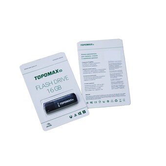  USB-флешка TOPOMAX PK-TG121GY 16G USB 2.0 графит нс 