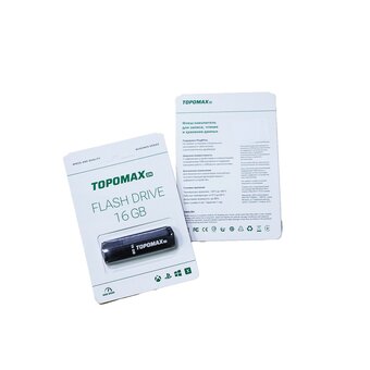  USB-флешка TOPOMAX PK-TG121BK 16G USB 2.0 чёрный нс 
