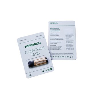  USB-флешка TOPOMAX PK-TG121GD 16G USB 2.0 бронза нс 