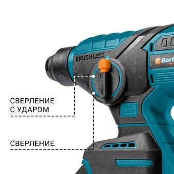  Перфоратор аккумуляторный Bort BHD-18LI-0 без АКБ и ЗУ 