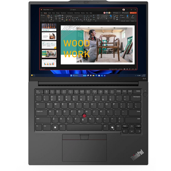  Ноутбук Lenovo ThinkPad E14 G6 (21M3S05Q00) Ryzen 7 7735HS 16Gb SSD512Gb AMD Radeon 14" IPS WUXGA (1920x1200) Windows 11 Pro black WiFi BT Cam 