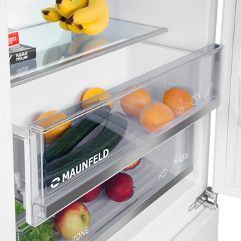 Встраиваемый холодильник MAUNFELD MBF19369NFWGR Lux Inverter 