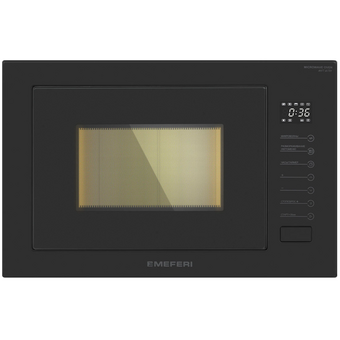 Встраиваемая микроволновая печь Meferi MMO6025BK Matt Ultra 