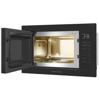  Встраиваемая микроволновая печь Meferi MMO6025BK Matt Ultra 