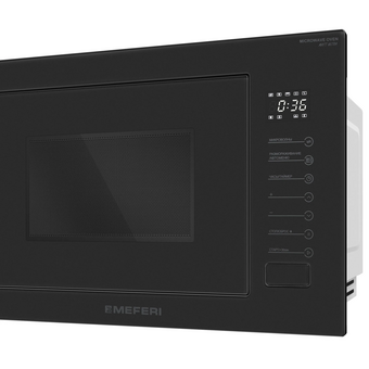  Встраиваемая микроволновая печь Meferi MMO6025BK Matt Ultra 