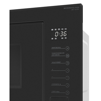  Встраиваемая микроволновая печь Meferi MMO6025BK Matt Ultra 