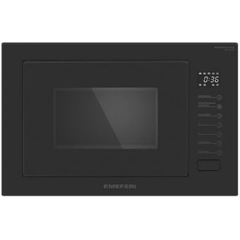  Встраиваемая микроволновая печь Meferi MMO6025BK Matt Ultra 