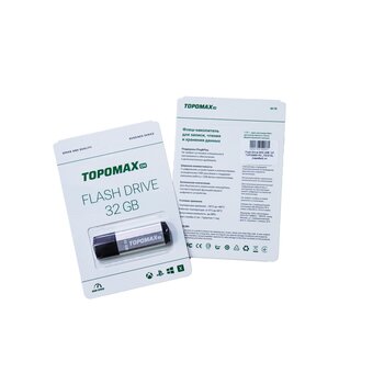  USB-флешка TOPOMAX PK-TG121SL 32G USB 2.0 серебро нс 