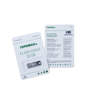  USB-флешка TOPOMAX PK-TG117 32G USB 2.0 метал 