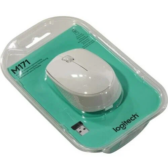  Мышь Logitech M171 Wireless Mouse White (910-006867) 