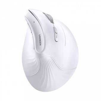  Мышь UGREEN MU008 (25759) Wireless Vertical Mouse 2.4 GHz BT White 
