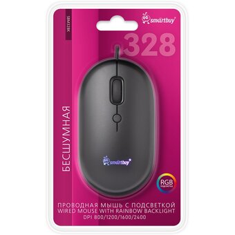  Мышь SMARTBUY 328 SBM328K черный 
