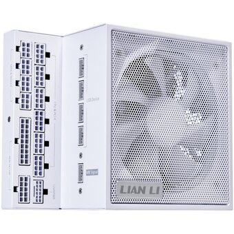  Блок питания Lian Li EG1000 (G9P.EG1000.WE00.RU) / White / ATX 3.1, 1000W, 80 Plus Platinum, PCIe 5.1, APFC, USB HUB, 120mm FDB Fan, Fully Modular 