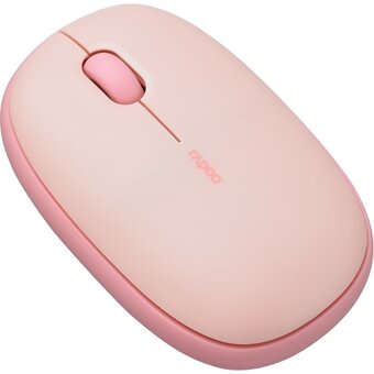  Мышь RAPOO M650 Multi-mode Wireless Mouse Pink 