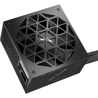  Блок питания 1STPLAYER ACK Silver 750W Black (HA-750BA7-BK) / ATX 3.1, APFC, 80 Plus Silver, DC-DC, full Teapo caps, 140mm fan, non-modular 