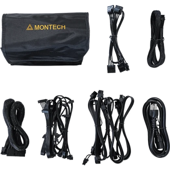  Блок питания MONTECH Titan Gold Gen.5 (TIS0126), 1200Вт, 135мм, retail 
