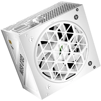  Блок питания 1STPLAYER NGDP Gold 850W White (HA-850BA4) / ATX 3.1, APFC, 80 Plus Gold, LLC+DC-DC, full Japan solid-state caps, 120mm fan, full modular 