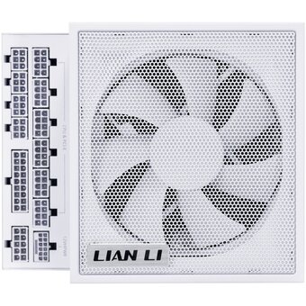  Блок питания Lian Li EG1000 (G9P.EG1000.WE00.RU) / White / ATX 3.1, 1000W, 80 Plus Platinum, PCIe 5.1, APFC, USB HUB, 120mm FDB Fan, Fully Modular 