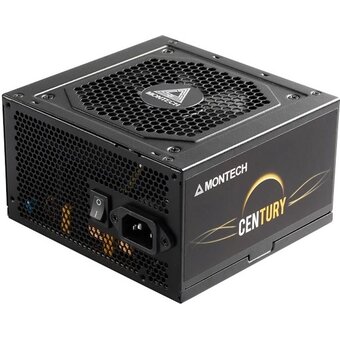  Блок питания Montech Century 850W / ATX 2.43, APFC, 80 Plus Gold, Full Bridge LLC, DC-DC, Japan caps, 120mm fan, full modular 