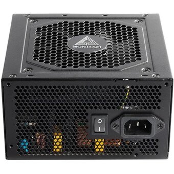 Блок питания Montech Century 850W / ATX 2.43, APFC, 80 Plus Gold, Full Bridge LLC, DC-DC, Japan caps, 120mm fan, full modular 