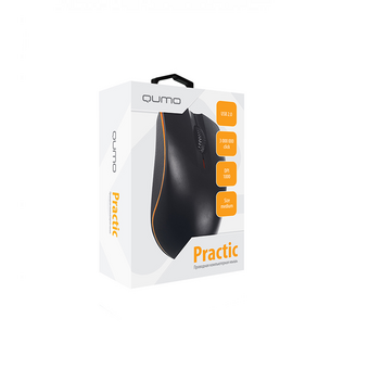  Мышь Qumo M90 Office Practic черная 