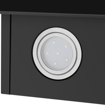  Вытяжка MAUNFELD Dream 90 Push Glass Black 