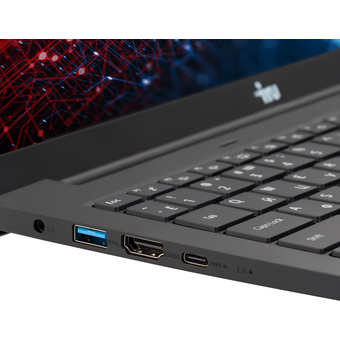  Ноутбук IRU Strato 15ALI (2084679) Core i7 1255U 32Gb SSD1Tb Intel Iris Xe graphics 15.6" IPS FHD (1920x1080) Windows 11 Pro Multi Language 64 black 