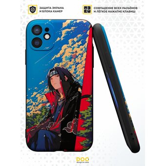  Силиконовый чехол  DesignOnCase для iPhone 11 (Айфон 11), Учиха Итачи 