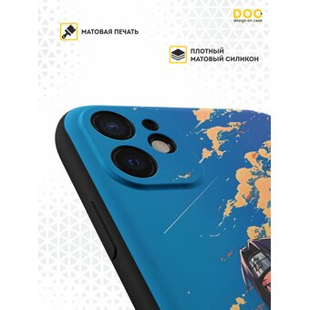  Силиконовый чехол  DesignOnCase для iPhone 11 (Айфон 11), Учиха Итачи 