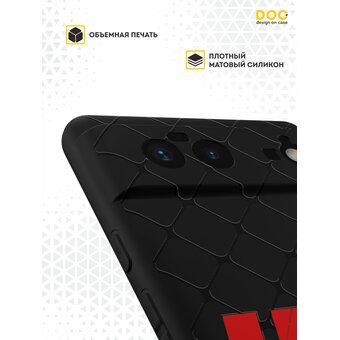  Силиконовый чехол DesignOnCase для Pixel 6 (Пиксель 6), UFC 