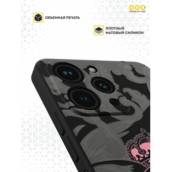  Силиконовый чехол DesignOnCase для Redmi 12 (Редми 12), Логотип с короной 