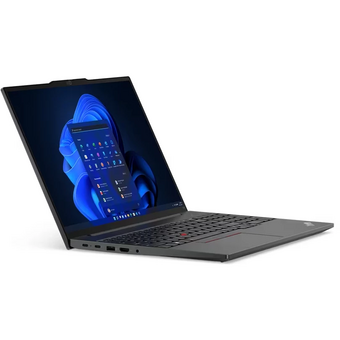  Ноутбук Lenovo ThinkPad E16 G2 (21M5S08M00) Ryzen 7 7735HS 16Gb SSD512Gb AMD Radeon 16" IPS WUXGA (1920x1200) Windows 11 Pro black WiFi BT Cam 