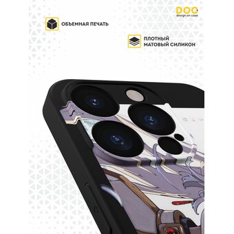  Силиконовый чехол DesignOnCase для iPhone 16 Pro (Айфон 16 Про), Frieren 