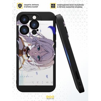  Силиконовый чехол DesignOnCase для iPhone 16 Pro (Айфон 16 Про), Frieren 