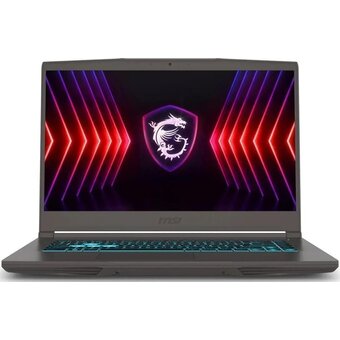  Ноутбук MSI Thin 15 B13UCX-2649XRU (9S7-16R831-2649-24G) Core i5-13420H/24Gb/SSD512Gb/RTX2050/FHD/NoOS/grey 