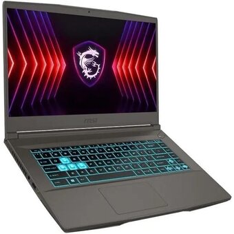  Ноутбук MSI Thin 15 B13UCX-2649XRU (9S7-16R831-2649-24G) Core i5-13420H/24Gb/SSD512Gb/RTX2050/FHD/NoOS/grey 