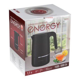  Электрочайник Energy E-216 (164155) черный 