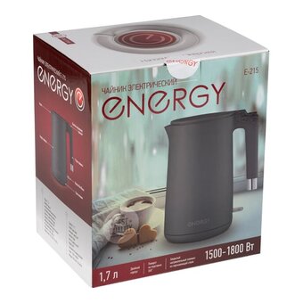  Электрочайник Energy E-215 (164157) серый 